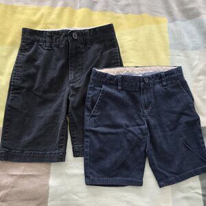 6Y GAP Kids uniform shorts BUNDLE, Black, Navy